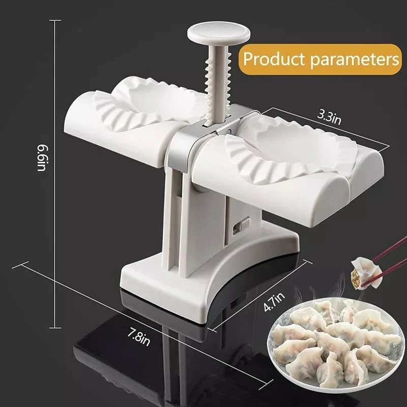 Fully Automatic Double Head Press Dumplings Machine. - Image 4