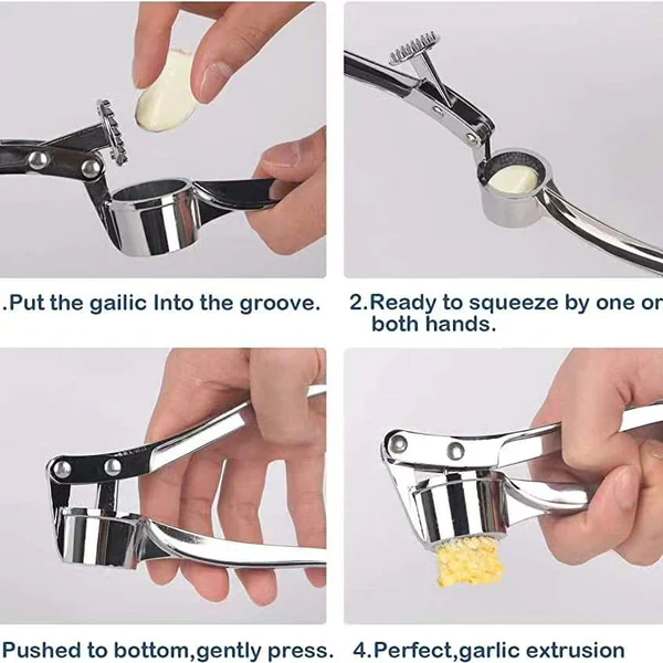 Garlic press heavy duty rust free - Image 5