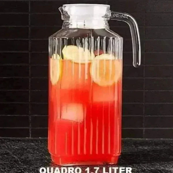 Glass Luminarc Quadro Jug - Image 4