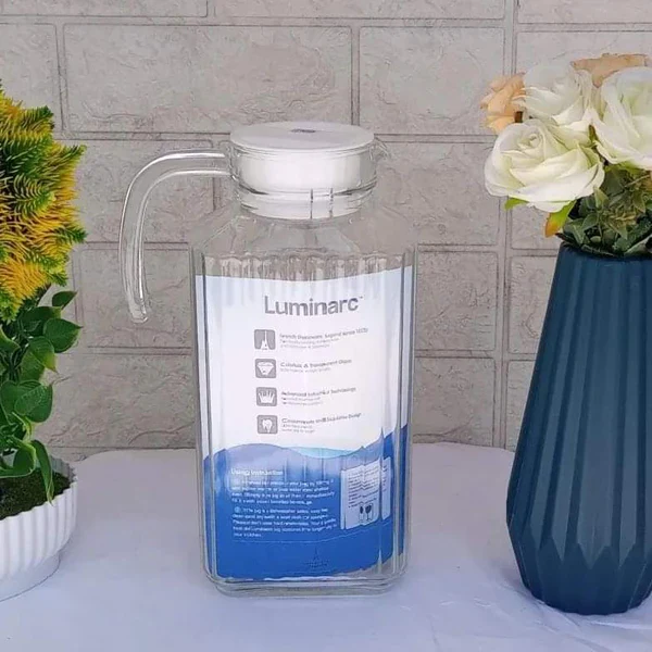 Glass Luminarc Quadro Jug - Image 9
