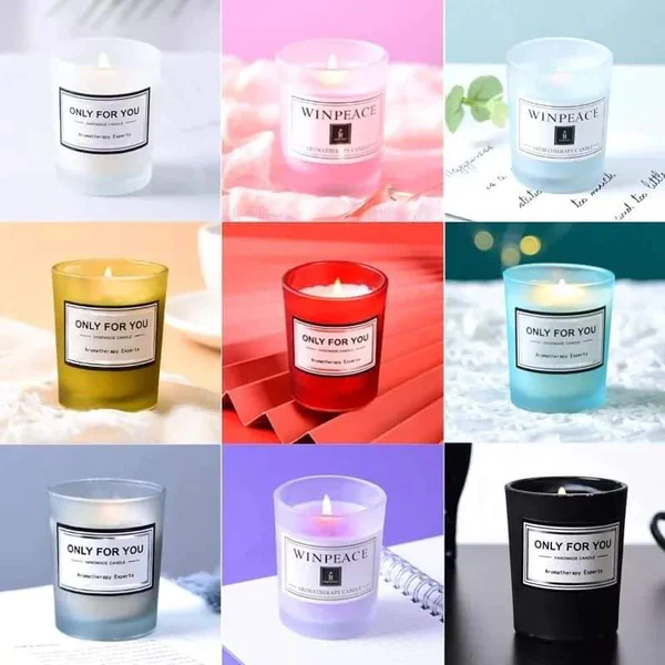 Glass Romantic Scented Candles - Image 2