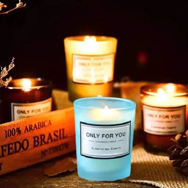 Glass Romantic Scented Candles - Image 4