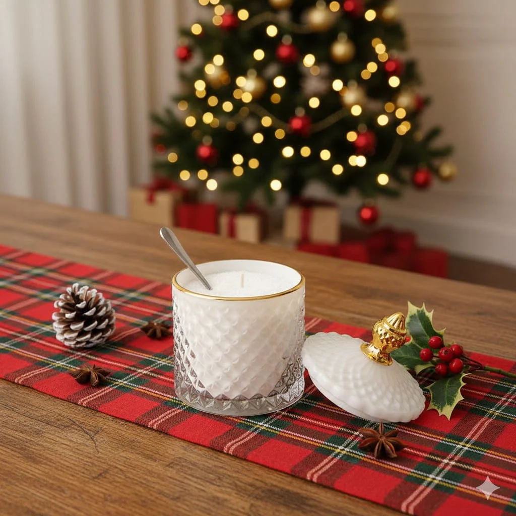 Glass sugardish Glass white* - Image 3