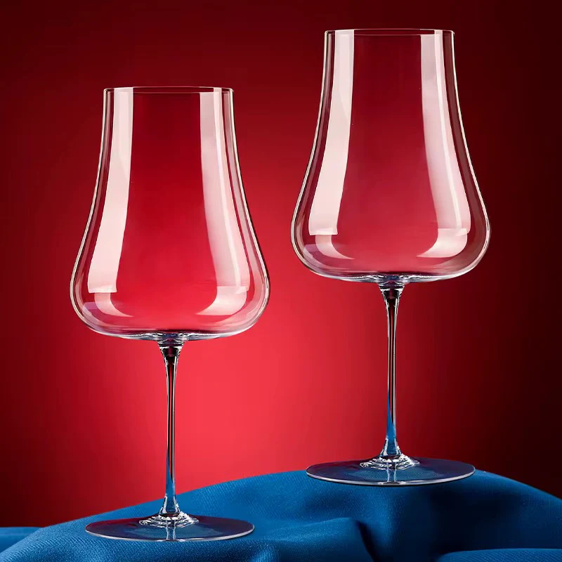 Goblet High Capacity Ultra Thin Wine Glass Big Belly Cup Crystal Drinkware Wedding Gift Goblet Champagne Glasses Hotel Party 6pcs - Image 5