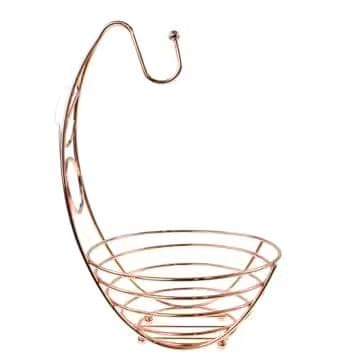 Gold Fruit Basket &  Banana Holder - Image 2