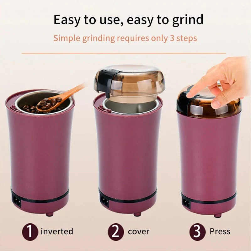 Electric Fine Coffee Grinder Machine - Image 3