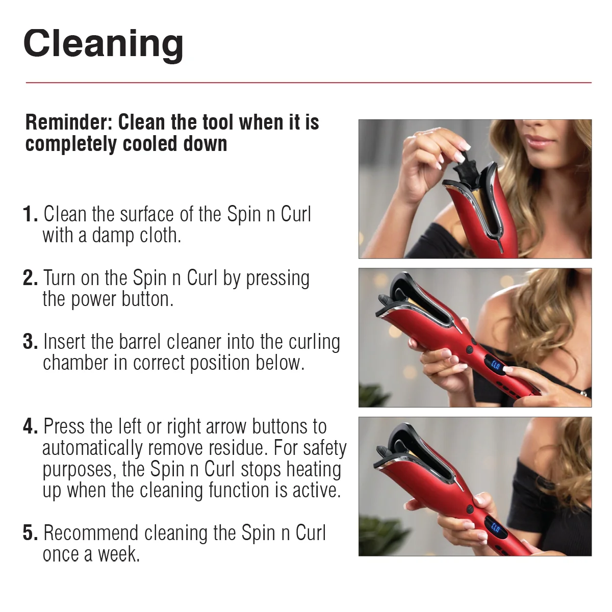 Hair spin and curl tool - Image 7