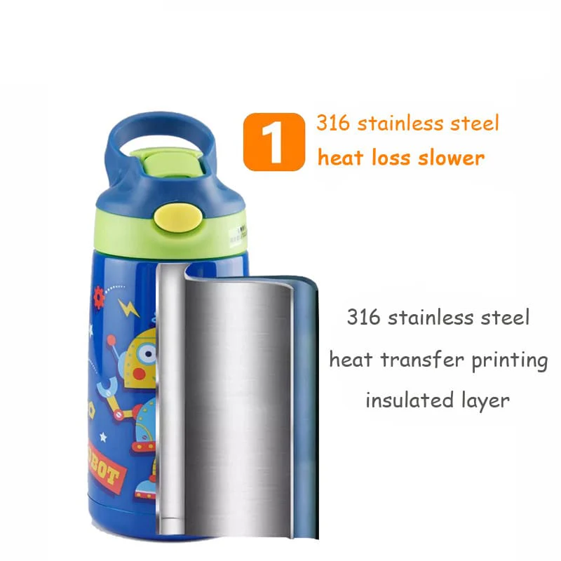 Happy Baby Insulated Flask with Silicon Spout - Image 6