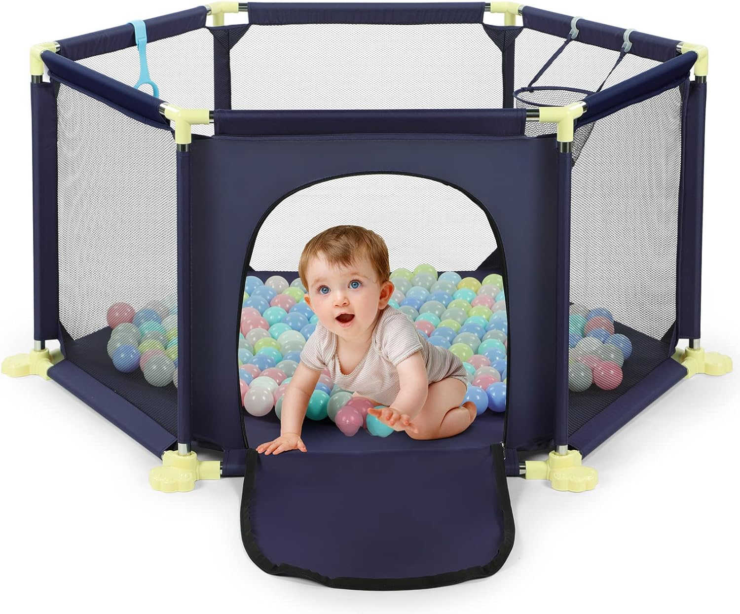 Kids Playard Playpen for Baby Toddlers, Large Indoor Outdoor Kids Activity Centre - Image 3