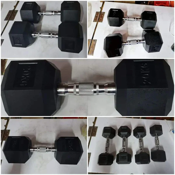 Hexagon Gym Workout Dumbbells - Image 2