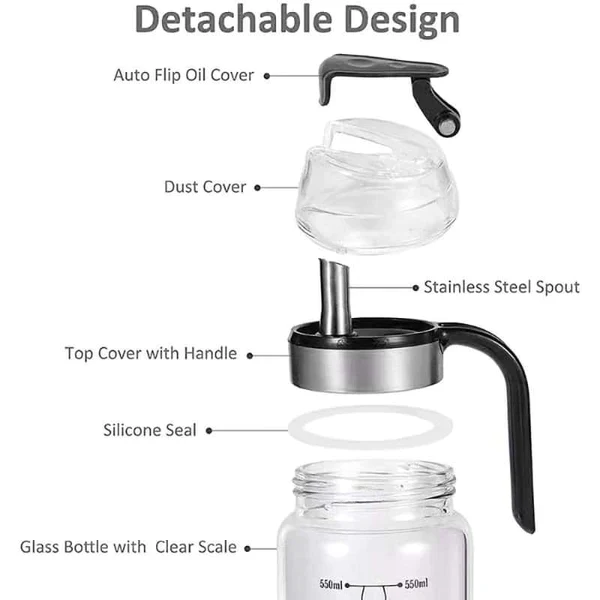 High Borosilicate Oil Jar - Image 4