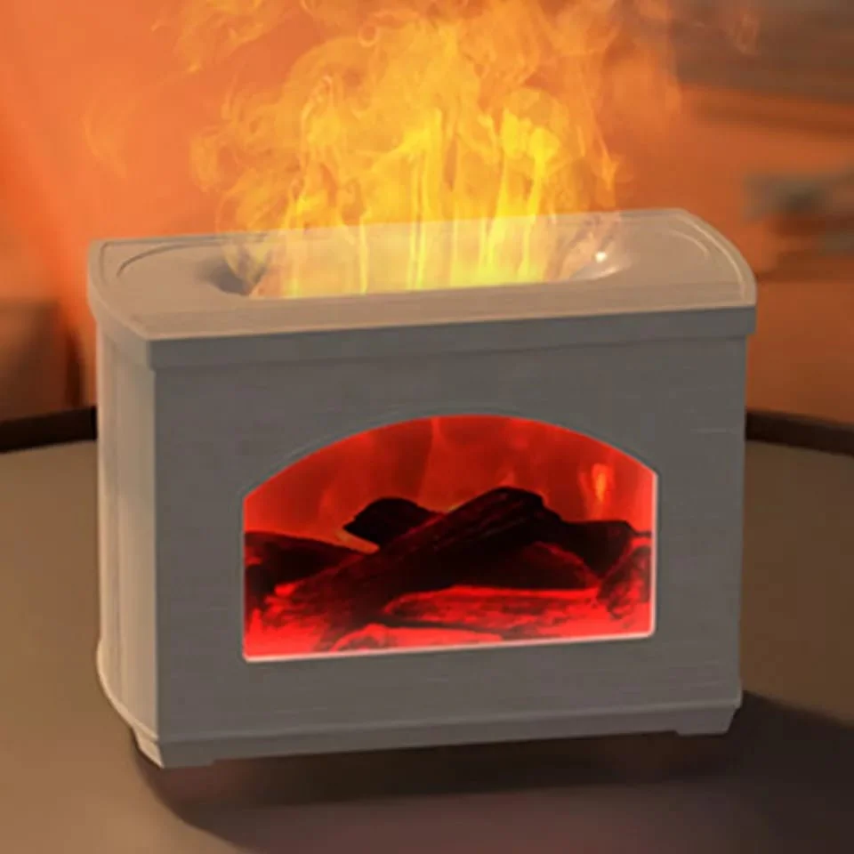 High Quality 3D Fireplace Aromatherapy Diffuser cool Mist Humidifier. - Image 4