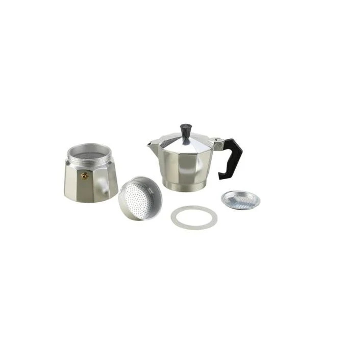 600ml Aluminum Coffee Moka Pot Stovetop Espresso Maker for Rich Kenyan Coffee (6-Cup) - Image 5