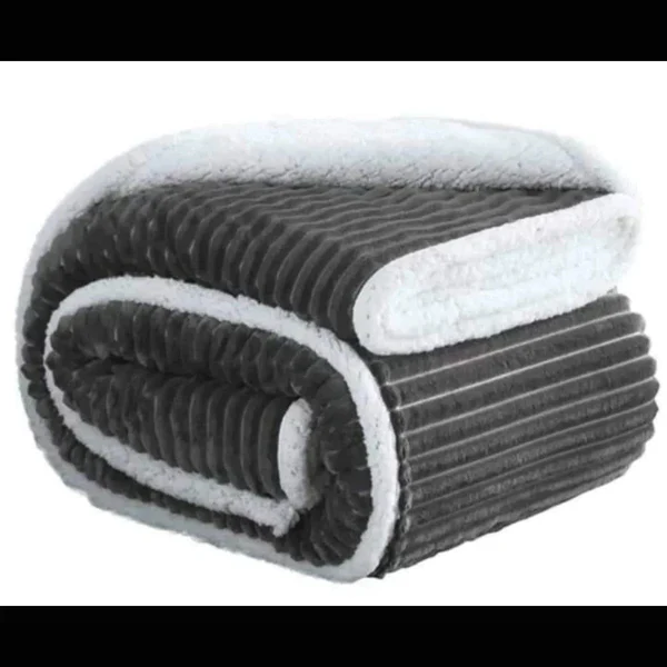 High quality Flannel Sherpa Throw Blankets - Image 4