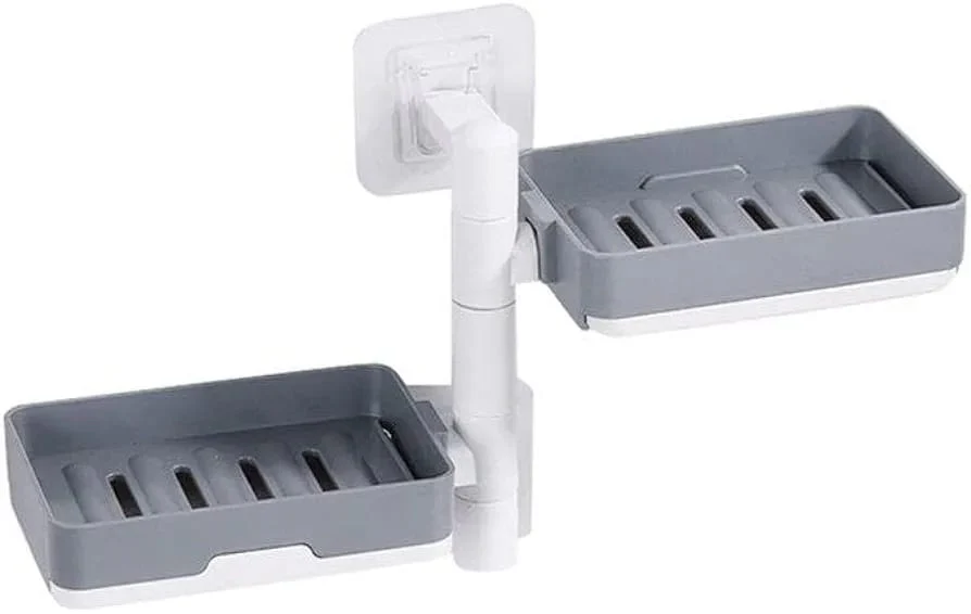 High quality Rotary drawer type  2in1 soap box  holder +bath towel holder - Image 3