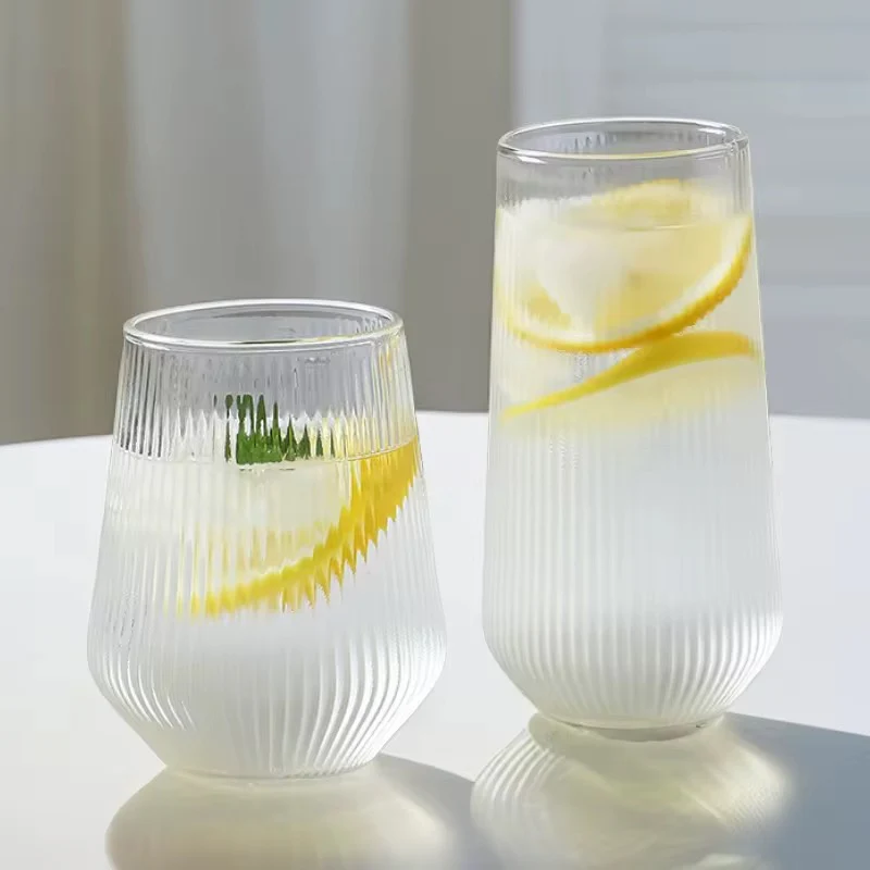 High temperature Transparent glass cup For Juice Coffee Water - Image 6