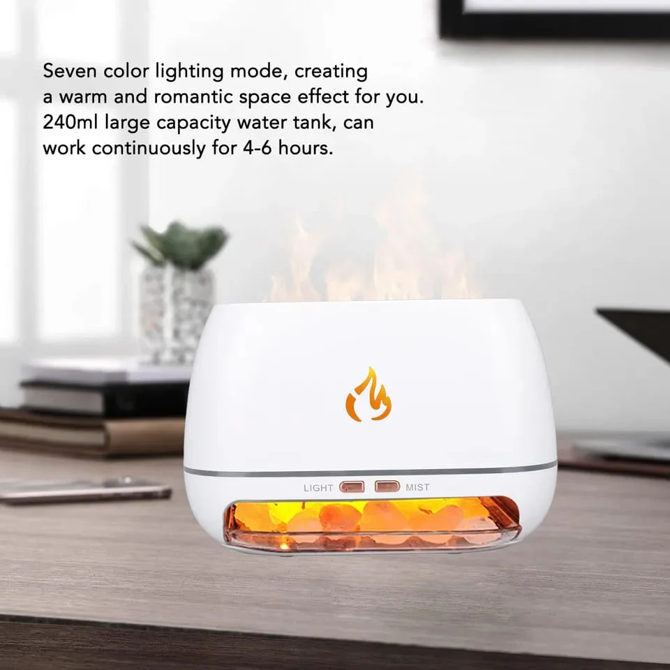 Himalayan Salt diffuser lamp with cool mist - Image 3