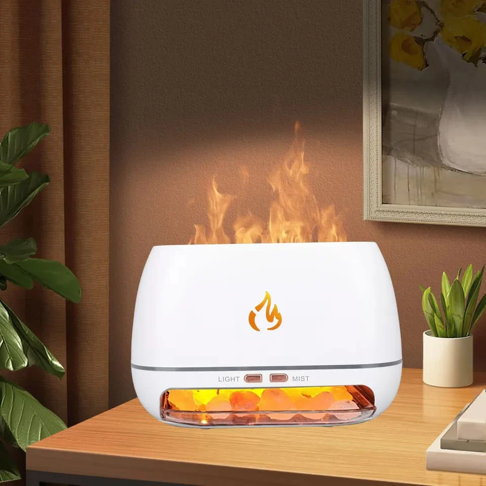 Himalayan Salt diffuser lamp with cool mist - Image 4