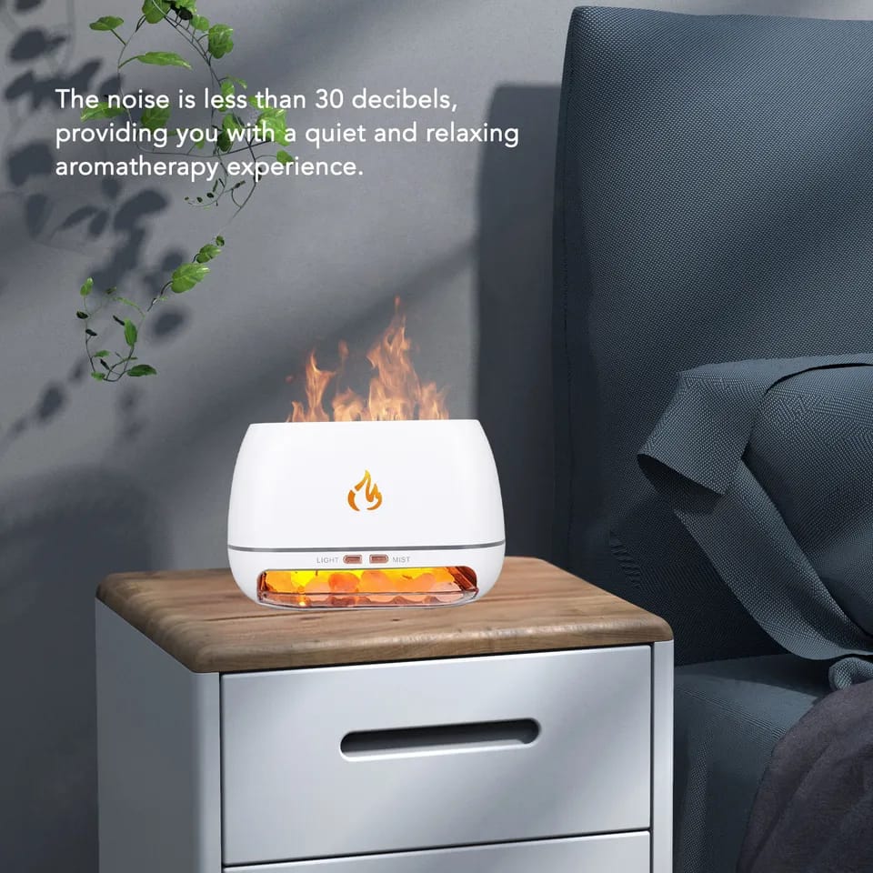 Himalayan Salt diffuser lamp with cool mist - Image 5