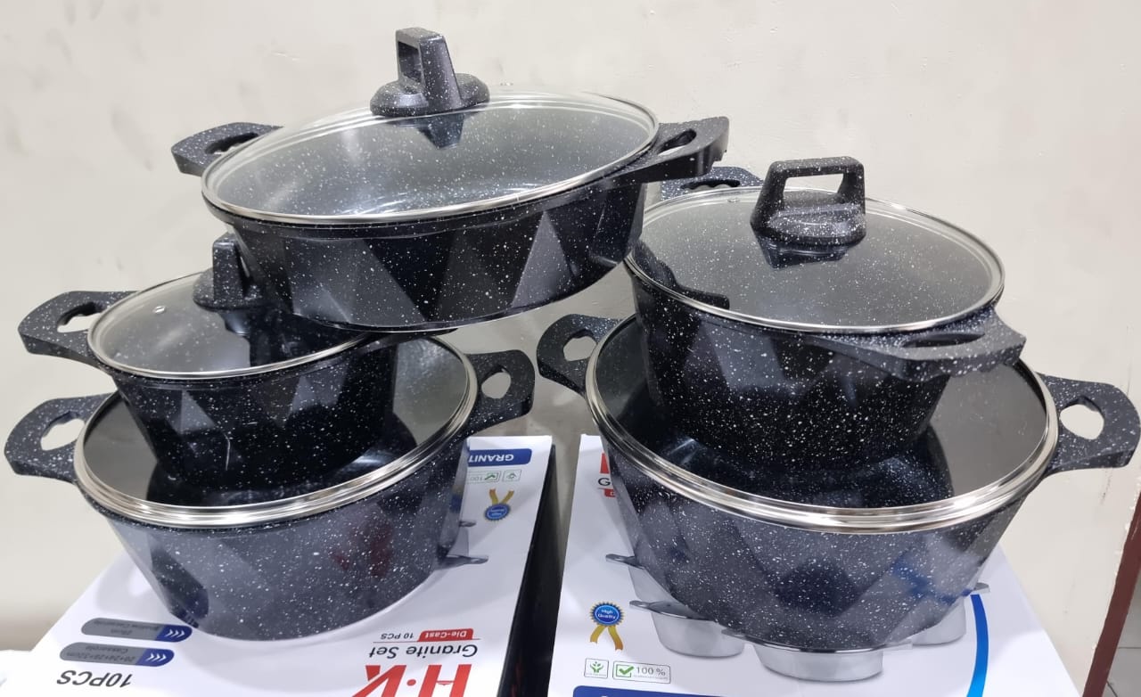 HK 10pc granite cookware Set - Image 7