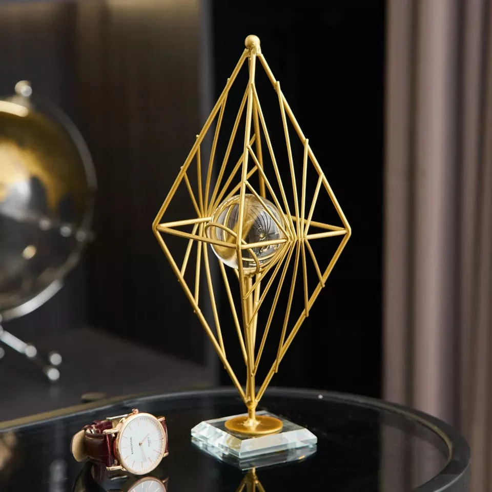 Home Decor, Living Room Decoration/Office Metal Craft Desktop Ornament - Image 4