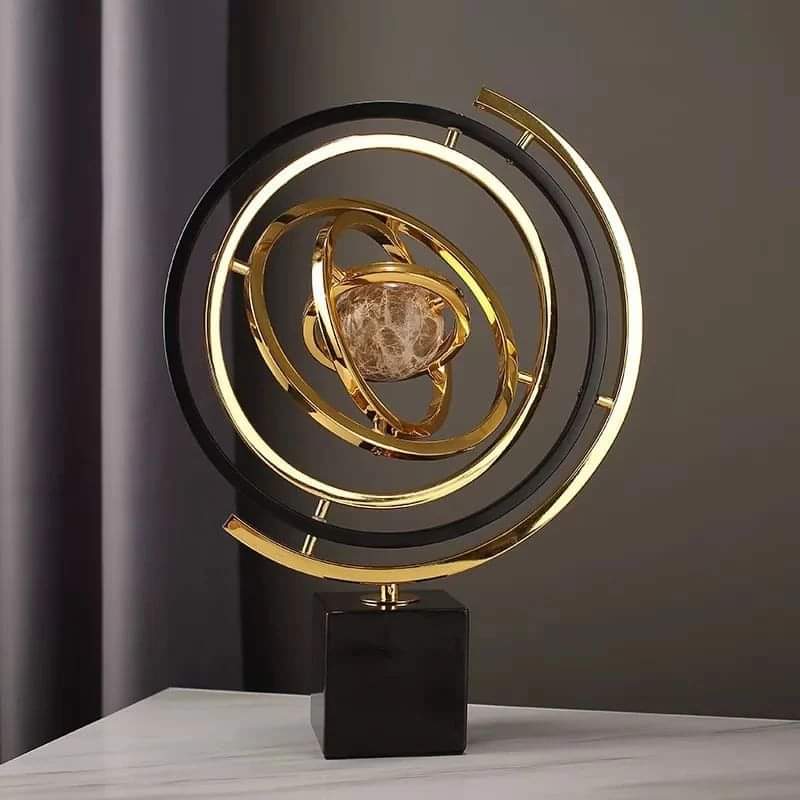 Home/Office Luxury Marble Globe Decor - Image 2