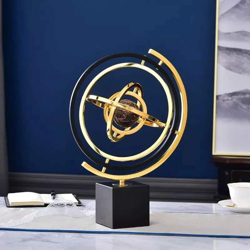 Home/Office Luxury Marble Globe Decor - Image 3