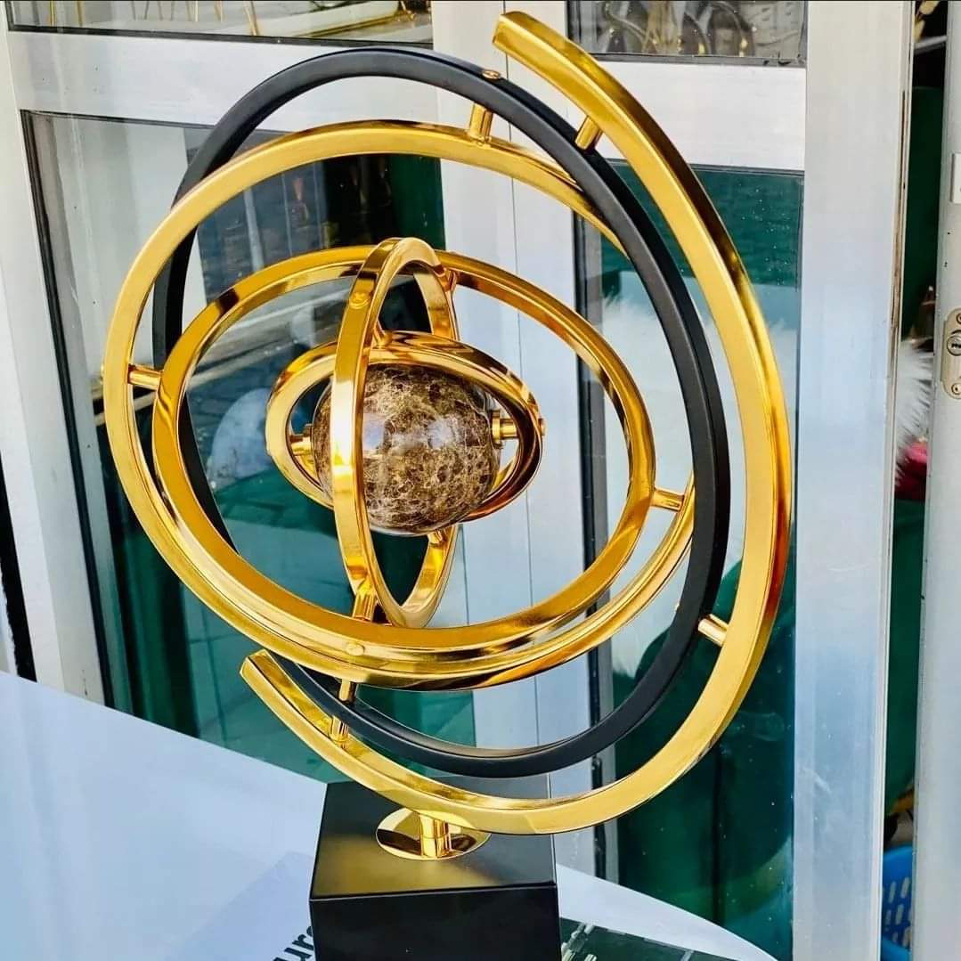 Home/Office Luxury Marble Globe Decor - Image 7