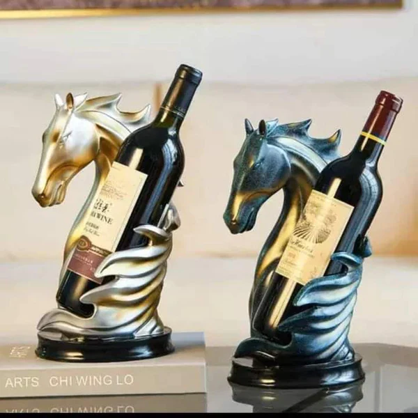 Horse Head Wine Rack - Image 2