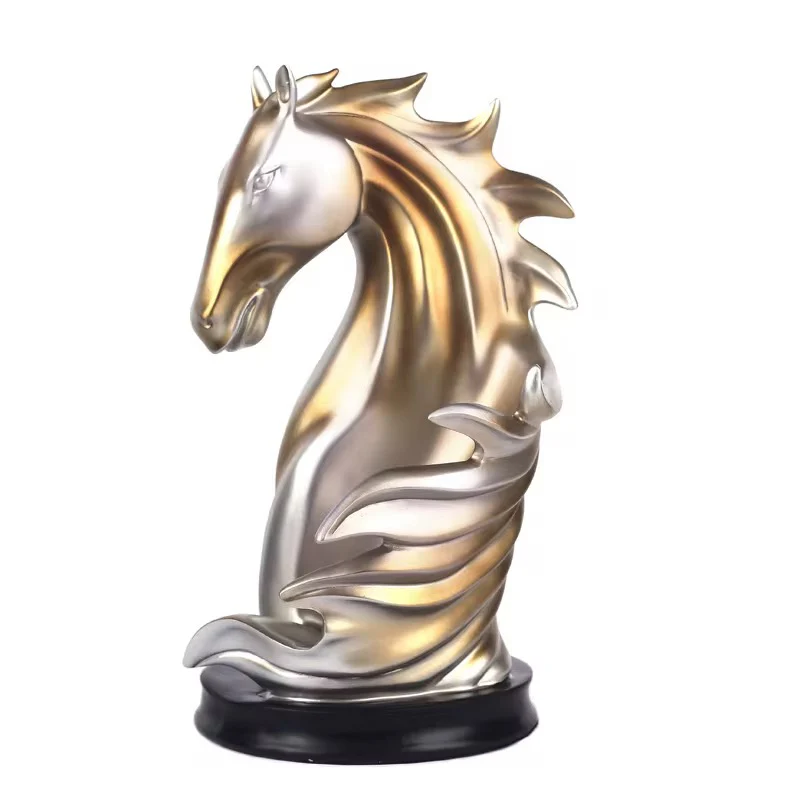Horse-Shaped Display Rack Wine Rack Statue Creative Wine Bottle Rack Restaurant bar Wine Craftsmanship - Image 2