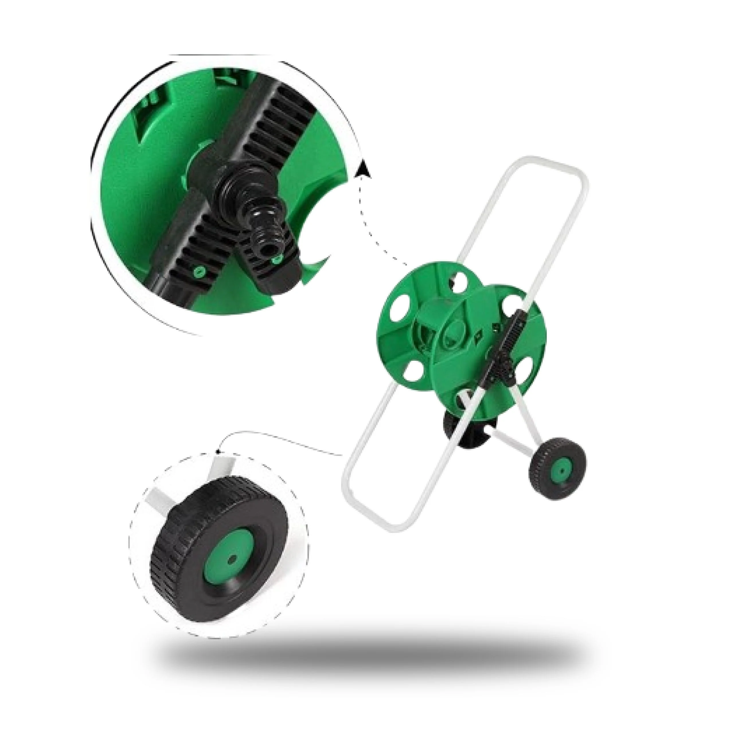Hose Pipe Trolley with Reel - Image 2