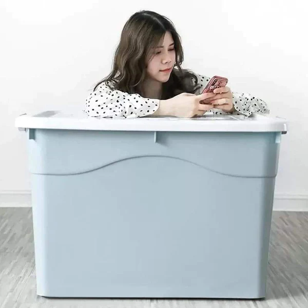 Household Storage Organizer Box Home Office Containers With Lid - Image 3