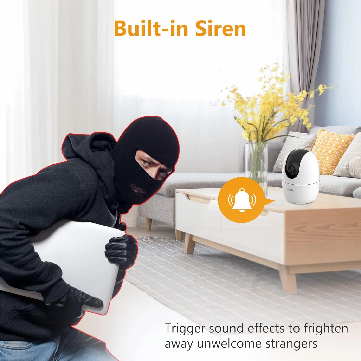 IMOU 360° 1080P Full HD Wi-Fi Security CCTV Camera with Human Detection & Auto Motion Tracking – Indoor/Outdoor Smart Surveillance Camera for Home, Office, Shop | Kenya - Image 5