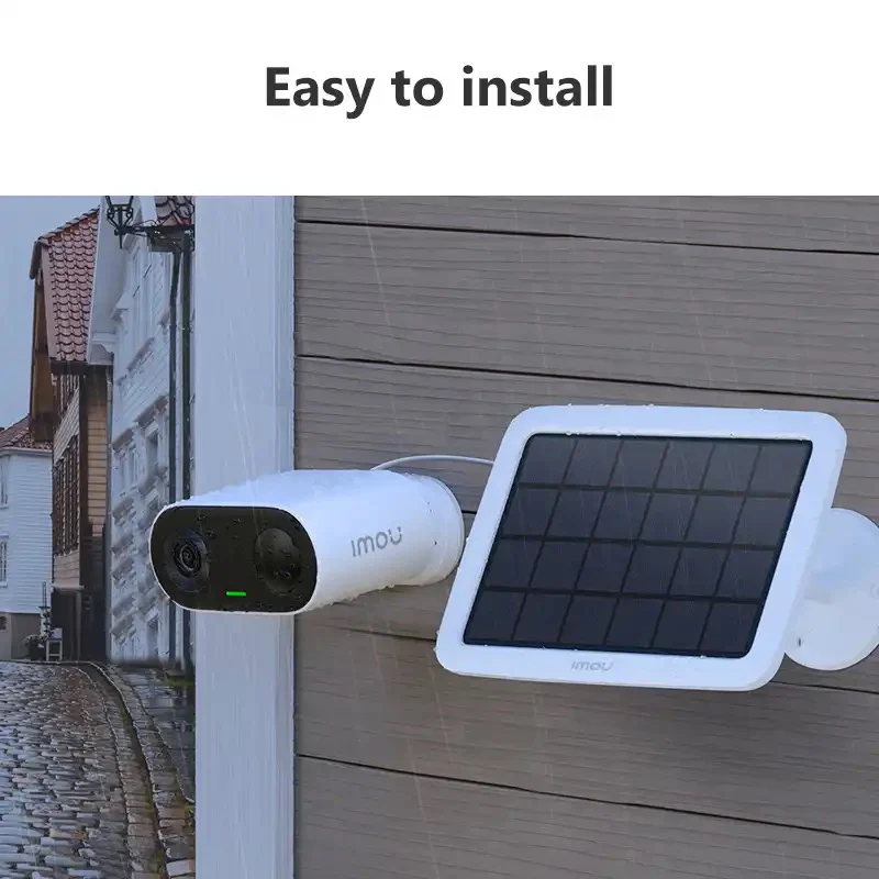 IMOU Cell Go with Solar Panel Security Camera CCTV 2PCS IP WI-FI Camera 3MP Two-way Talk Built-in Siren - Image 3