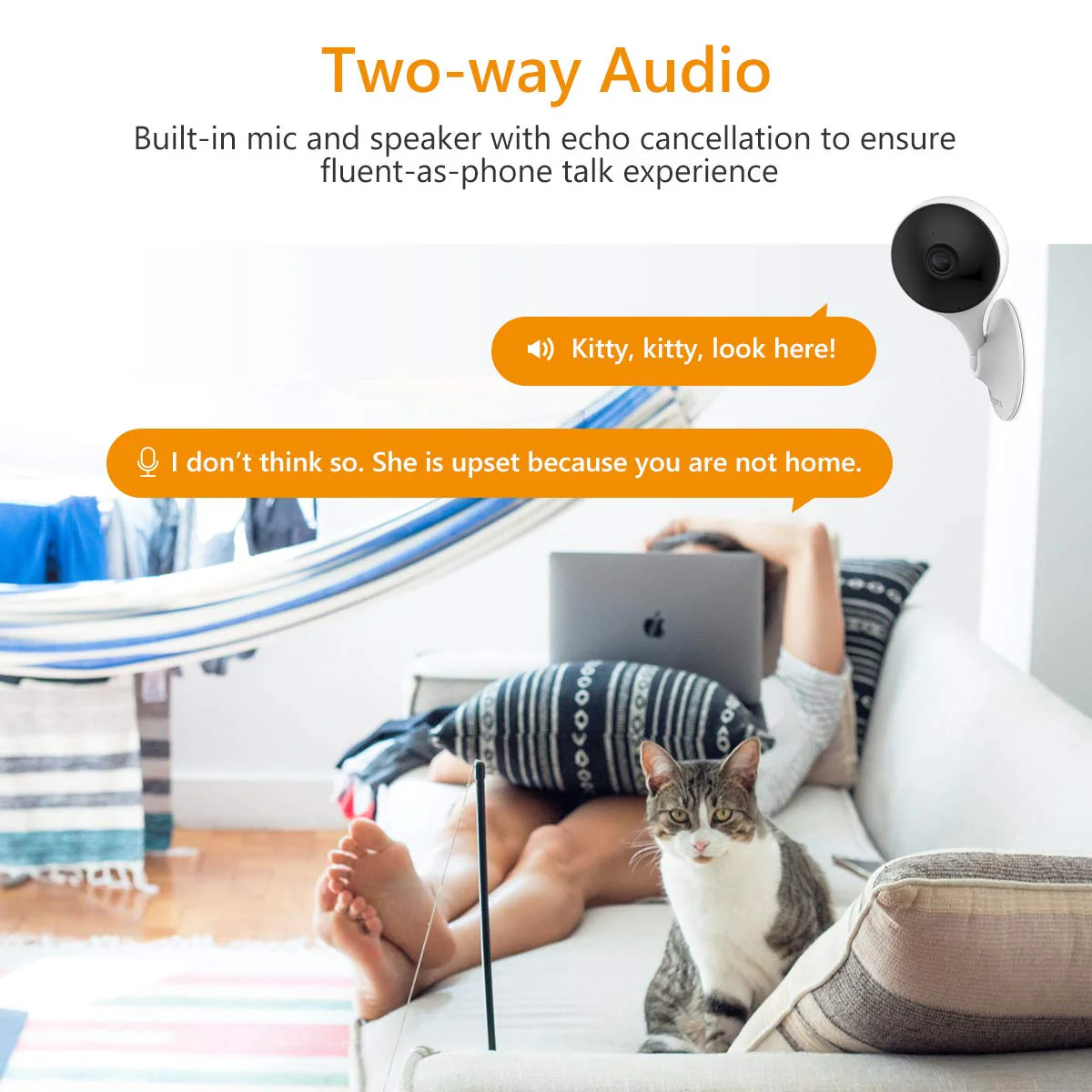 IMOU 1080P Full HD WiFi Security Camera – Human Detection, 2-Way Audio, Night Vision, SD Card Up to 256GB – Indoor/Outdoor Smart CCTV for Home, Shop, Office | Buy in Kenya - Image 3