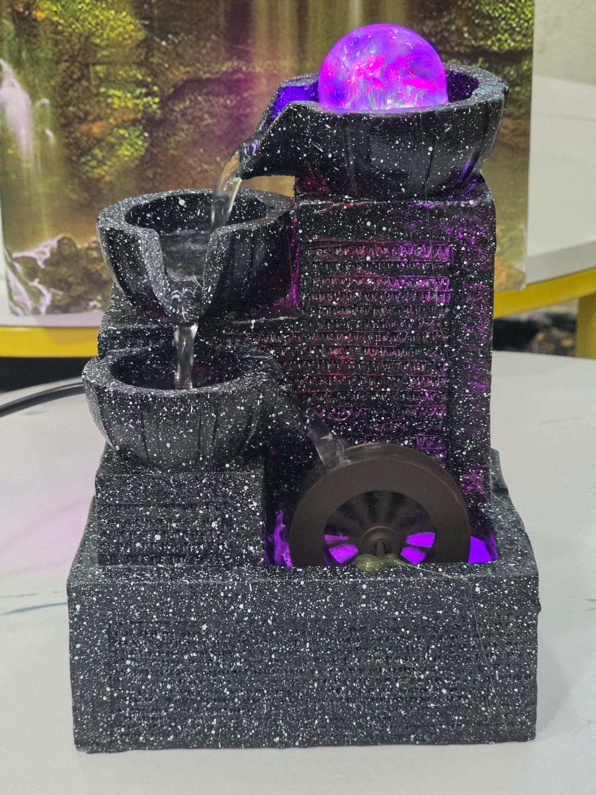 Indoor waterfall fountain  table decor - Image 2