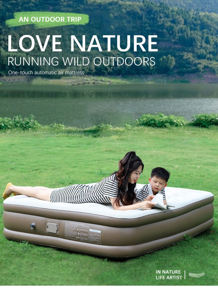 Inflatable Airbed/ Air Mattress with in built Pump - Image 7