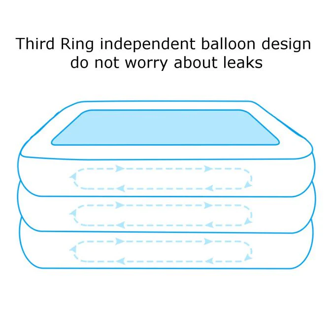 Inflatable Swimming Pool For Baby Kid Adult Paddling Pool - Image 5