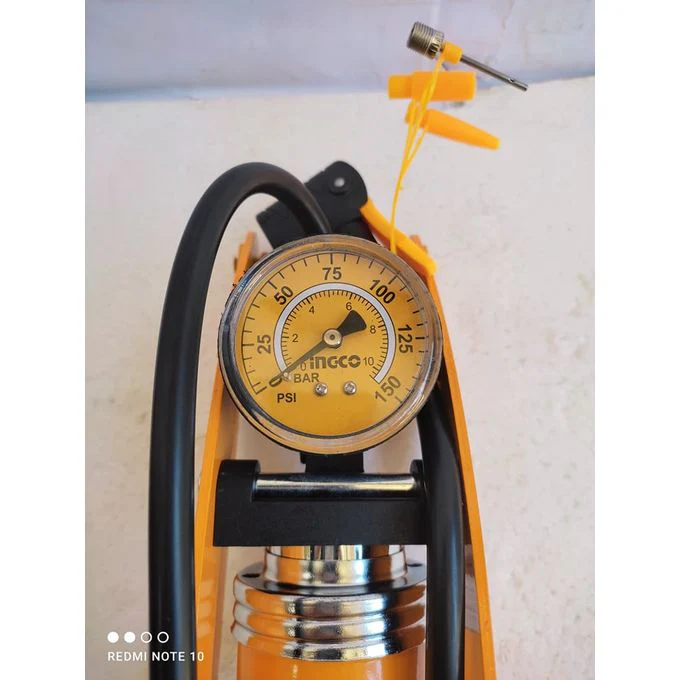 Ingco Foot Pump Bike Pump Car Tire Inflator Air Pump Bicycle Pump Football Soccer Ball Pump Pool - Image 6
