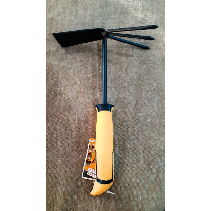 Ingco Gardening Hand Rake 2-in-1 Hand Garden Fork & Hoe - Image 3