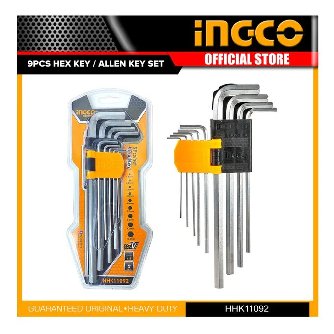 Ingco Hex Keys Set - Image 2