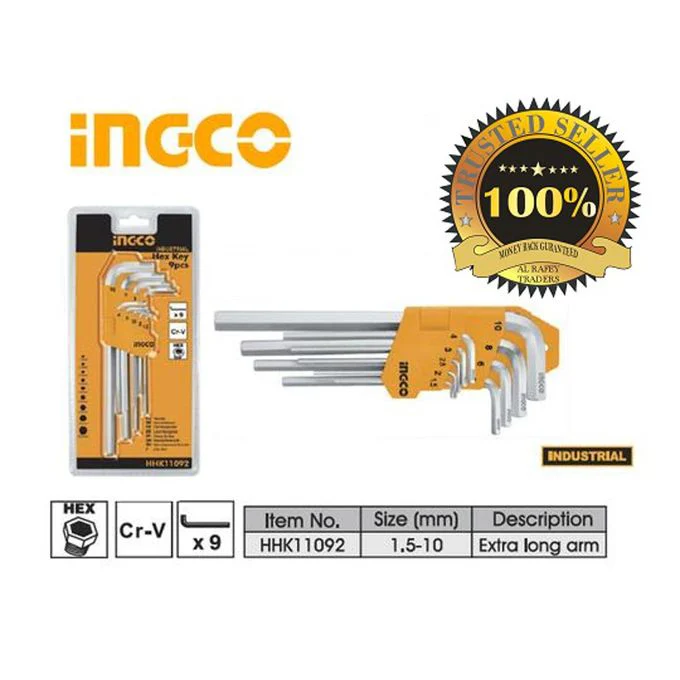 Ingco Hex Keys Set - Image 4