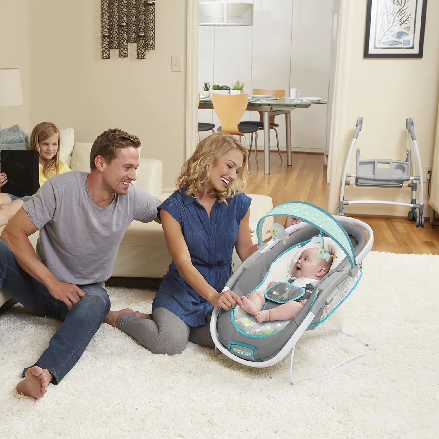 Ingenuity InReach Mobile Lounger and Bouncer - Image 5