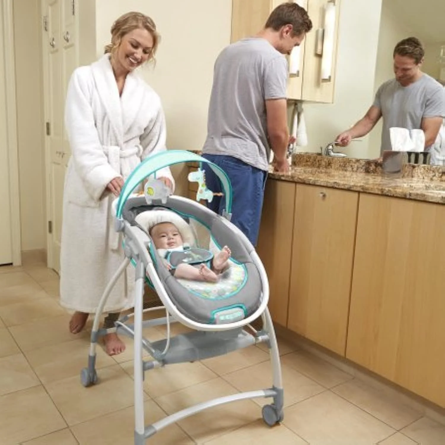 Ingenuity InReach Mobile Lounger and Bouncer - Image 6