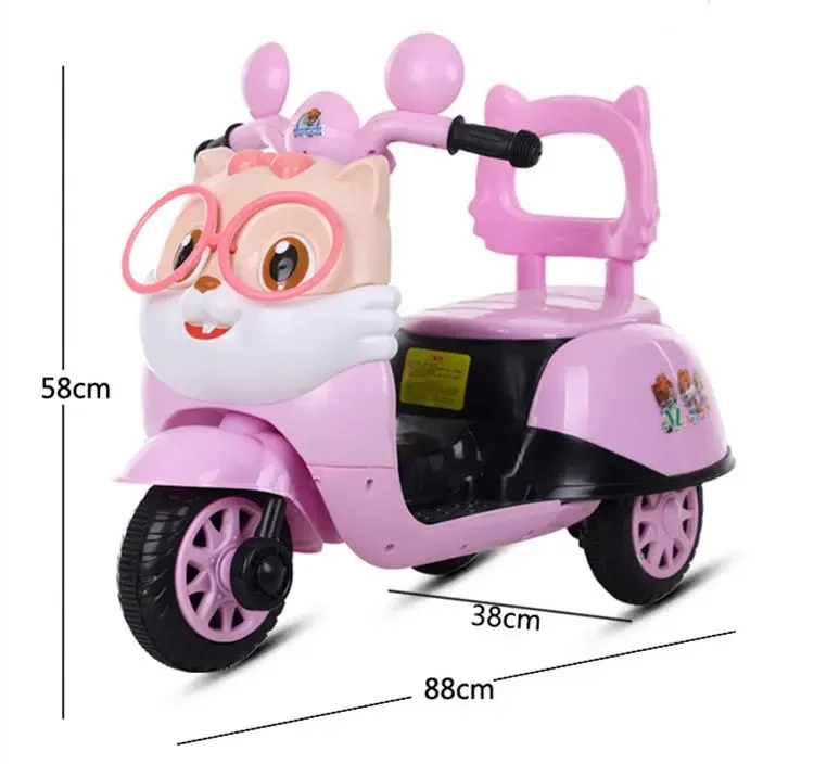 Kids Cartoon Electric Motorbike - Image 4