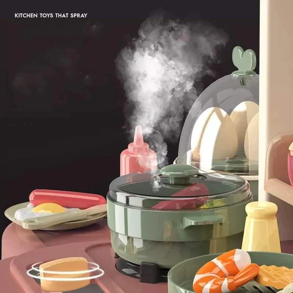 Kids pretend play kitchen set - Image 3