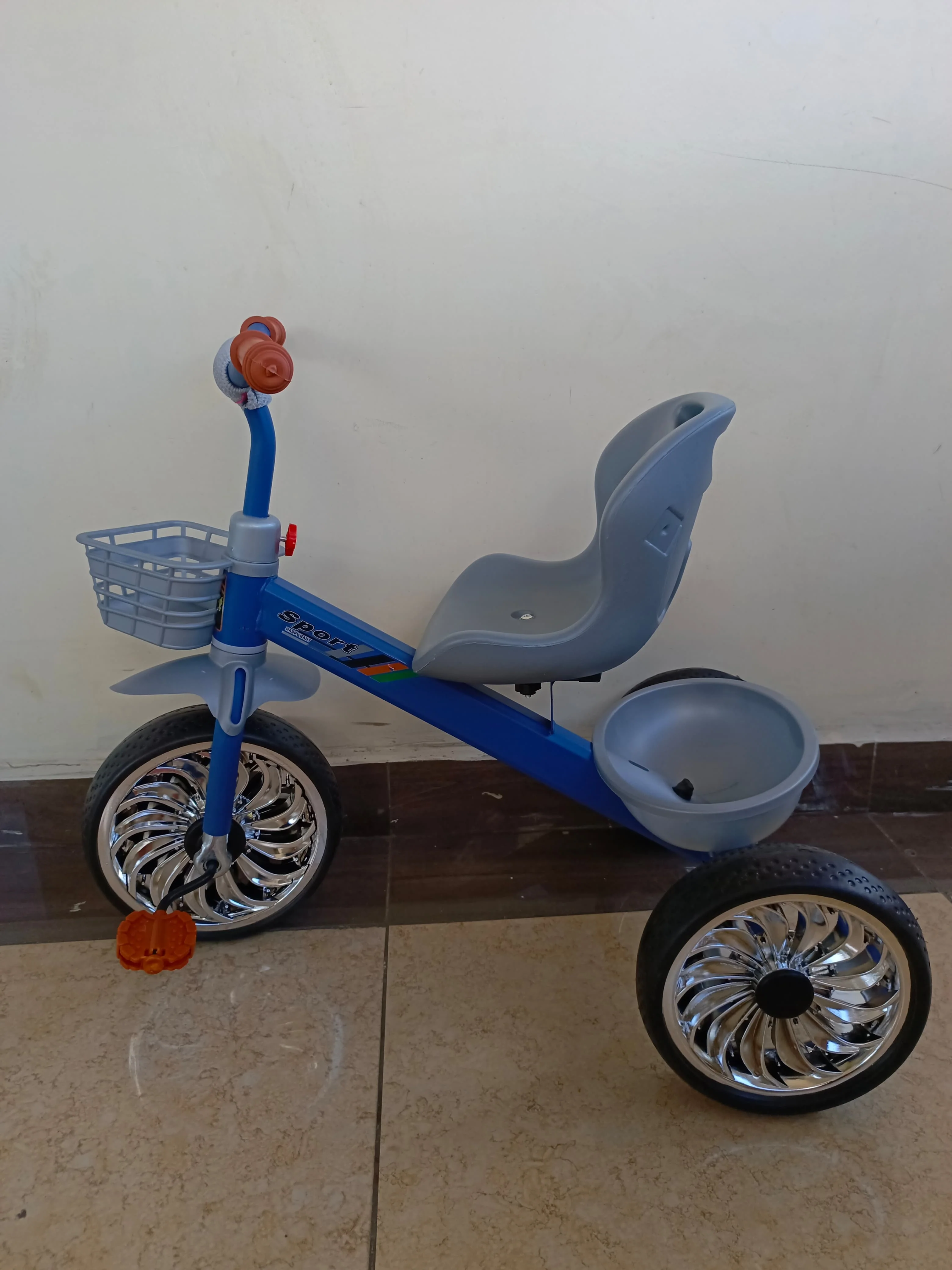 Kids Tricycle Bicycle with Cart - Image 5