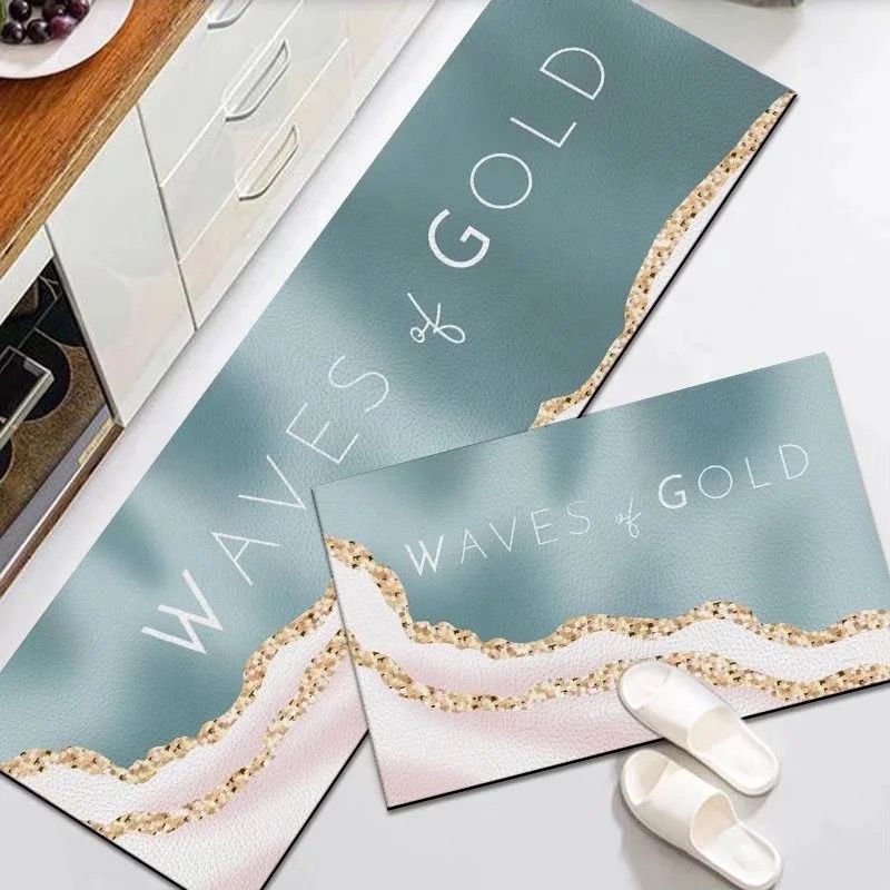 2pcs Anti-slip Kitchen Floor Mat Set - Image 6