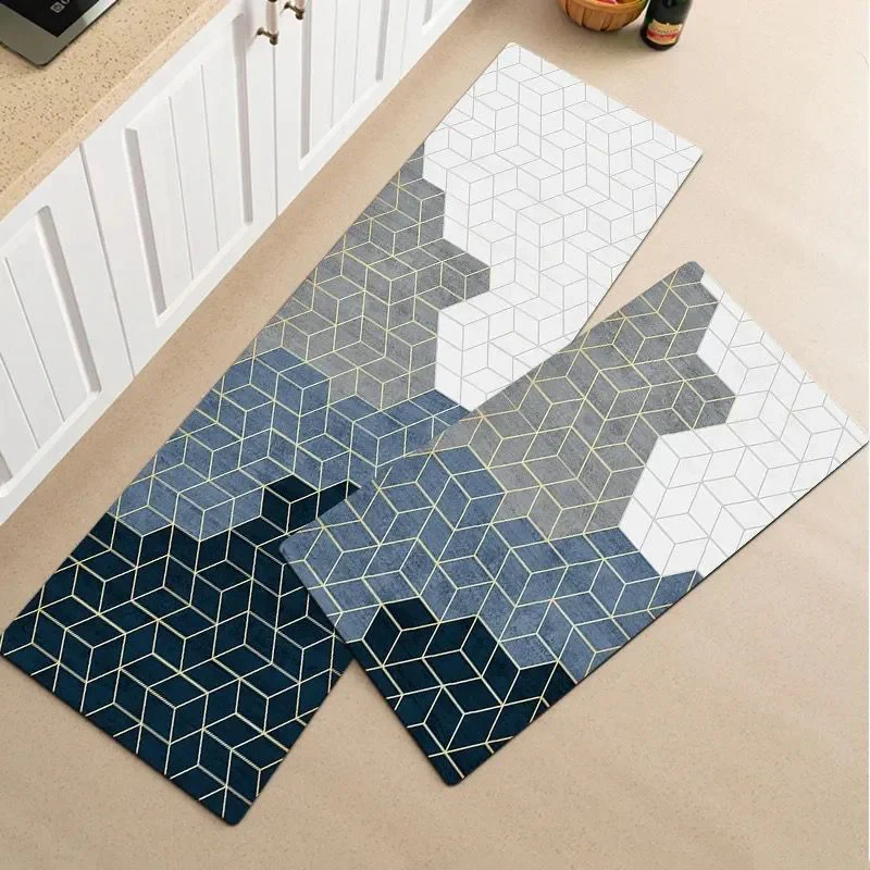 2pcs Anti-slip Kitchen Floor Mat Set - Image 9