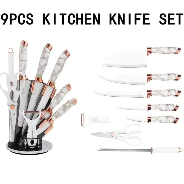 Kitchen Knives 9pcs Set - Image 3
